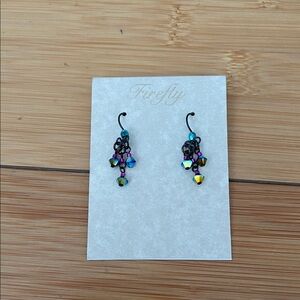 Multicolor Dangle Earrings Women Firefly Jewelry New Never been Used